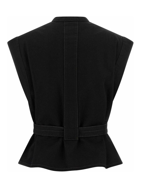The Best Shops LEMAIRE: Chalecos - Chaleco - Negro