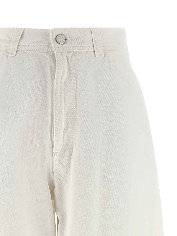 The Best Shops LEMAIRE: Jeans Rectos - Vaqueros Rectos - Blanco