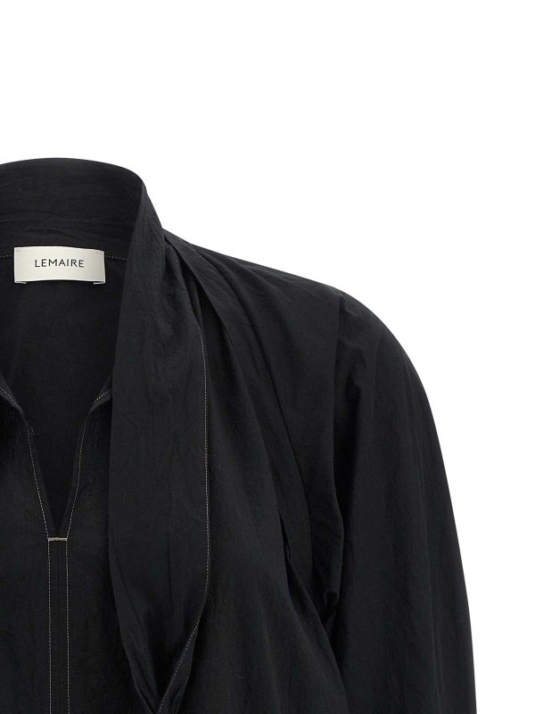 The Best Shops LEMAIRE: ブラウス - ブラウス - 黒