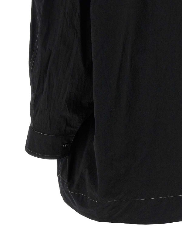 ブラウス - 黒 shop online: LEMAIRE