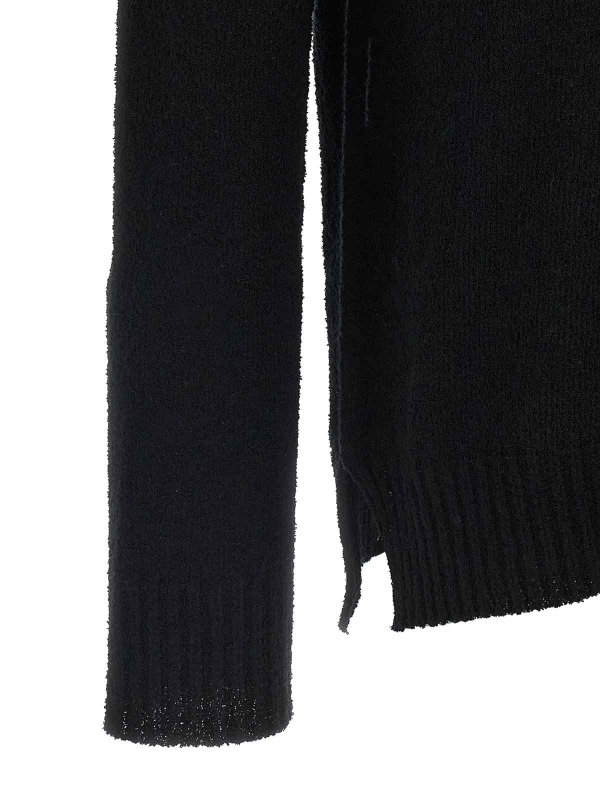 クルーネック - 黒 shop online: MA