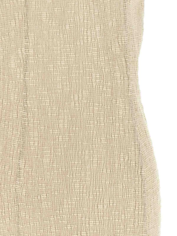 Knielanges Kleid - Beige shop online: MAGDA BUTRYM