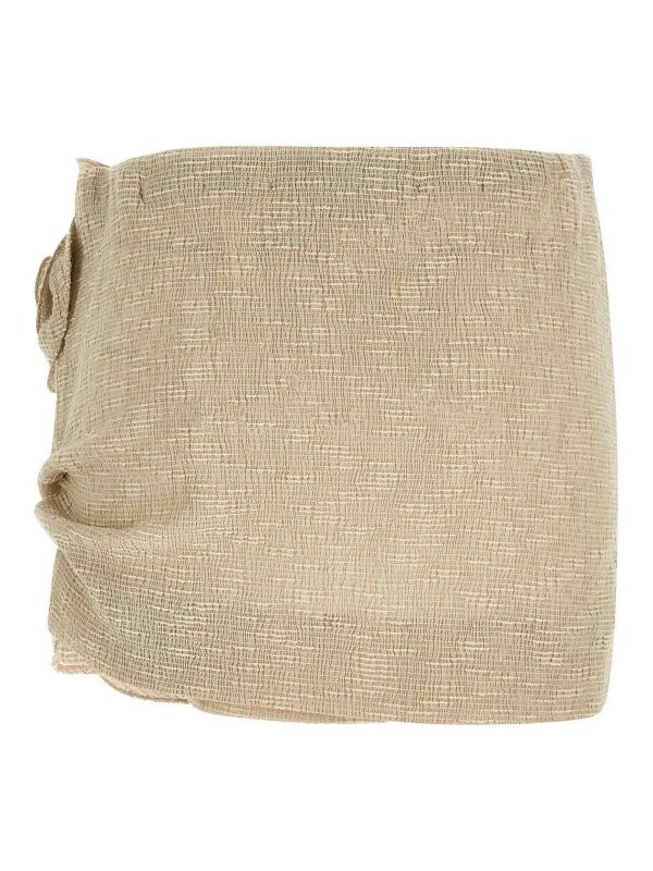 MAGDA BUTRYM: ミニスカート online - ミニスカート - ベージュ