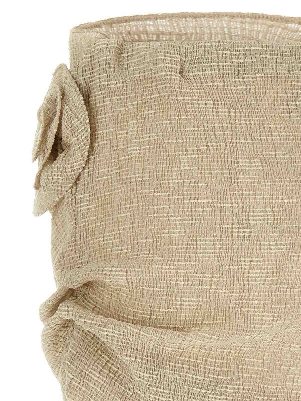 ミニスカート - ベージュ shop online: MAGDA BUTRYM