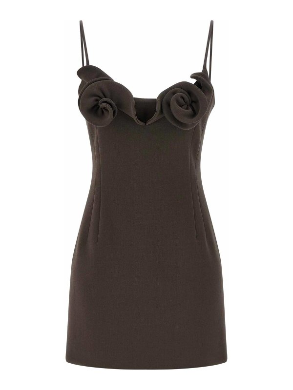 MAGDA BUTRYM: ベルボトムジーンズ - フレアジーンズ - ブラウン