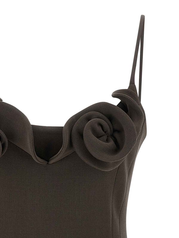 The Best Shops MAGDA BUTRYM: ベルボトムジーンズ - フレアジーンズ - ブラウン