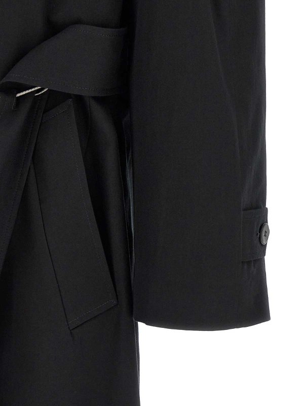 Trenchcoat - Schwarz shop online: MAGLIANO