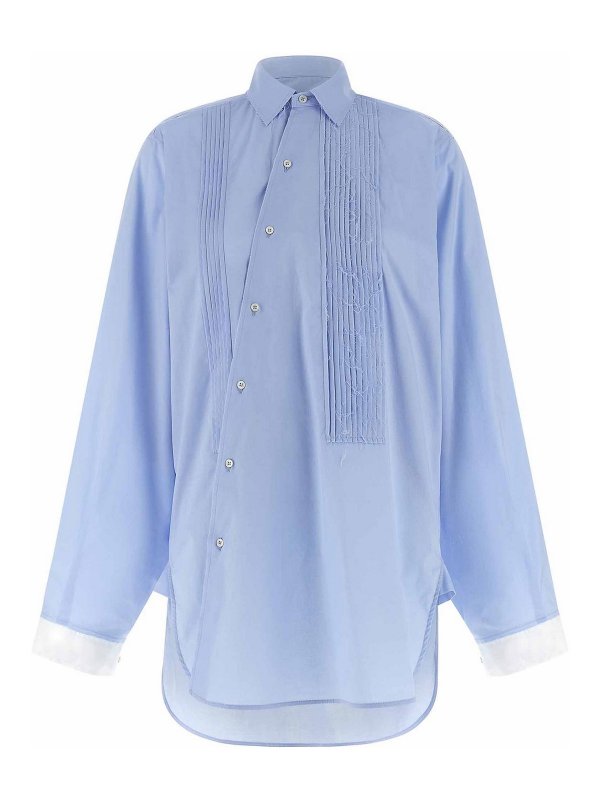 JEJIA: Hemden - Hemd - Hellblau