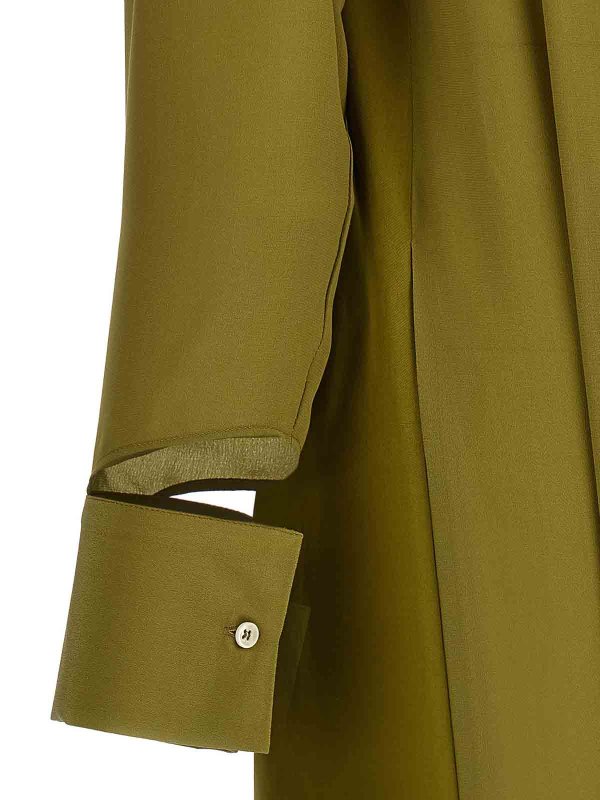 膝丈ドレス - 緑 shop online: JEJIA