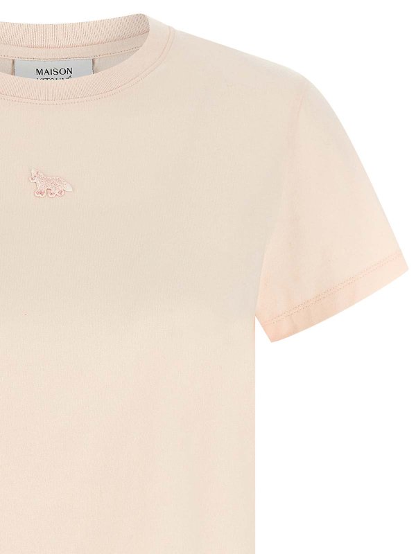 The Best Shops MAISON KITSUNÉ: T-shirts - T-Shirt - Nude