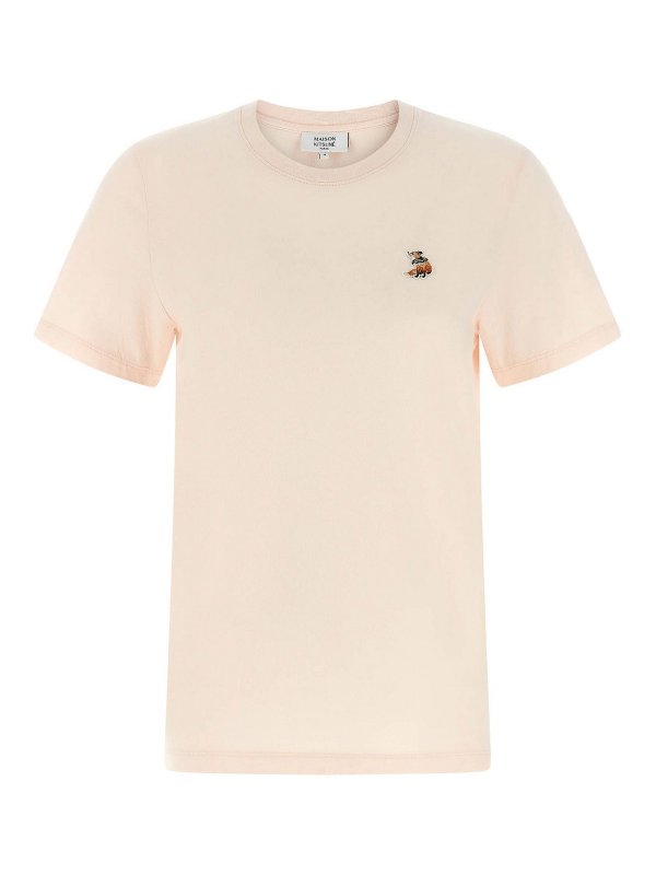 MAISON KITSUNÉ: T-shirts - T-Shirt - Nude