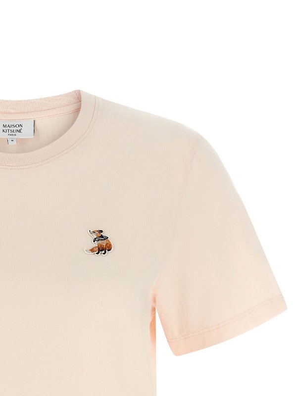 The Best Shops MAISON KITSUNÉ: T-shirts - T-Shirt - Nude