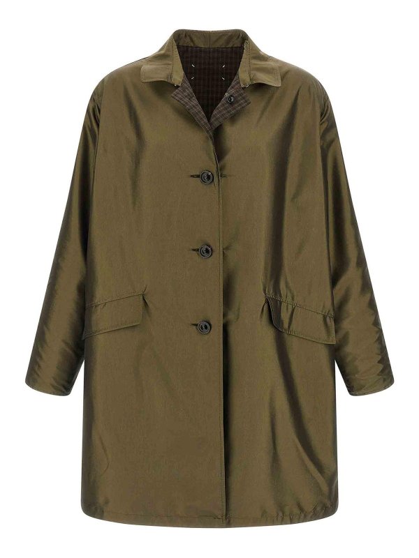 Maison Margiela: トレンチコート online - トレンチコート - マルチカラー