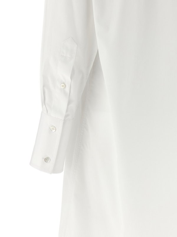 膝丈ドレス - 白 shop online: Maison Margiela