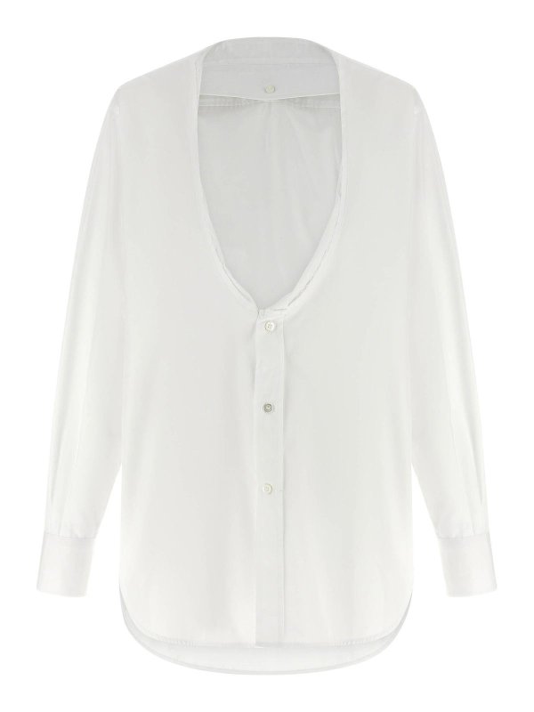 Maison Margiela: シャツ online - シャツ - 白