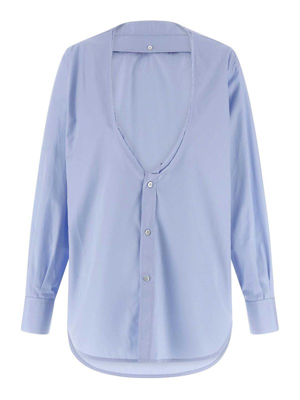 Maison Margiela: Hemden online - Hemd - Hellblau