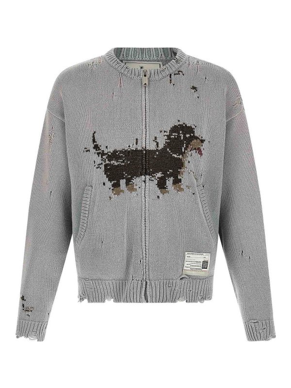 MAISON MIHARA YASUHIRO: Cardigans - Cardigan - Grau