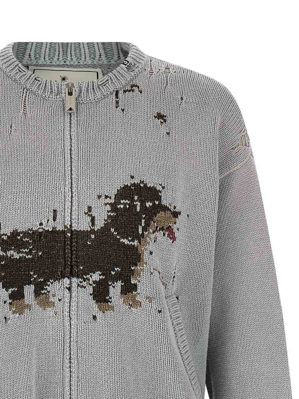 The Best Shops MAISON MIHARA YASUHIRO: Cardigans - Cardigan - Grau