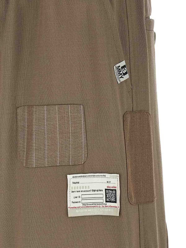 MAISON MIHARA YASUHIRO buy online Repaired Wool Pants