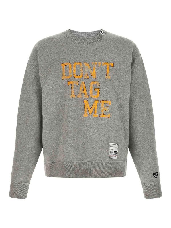 MAISON MIHARA YASUHIRO: スウェット＆セーター - スウェットシャツ/セーター - グレー