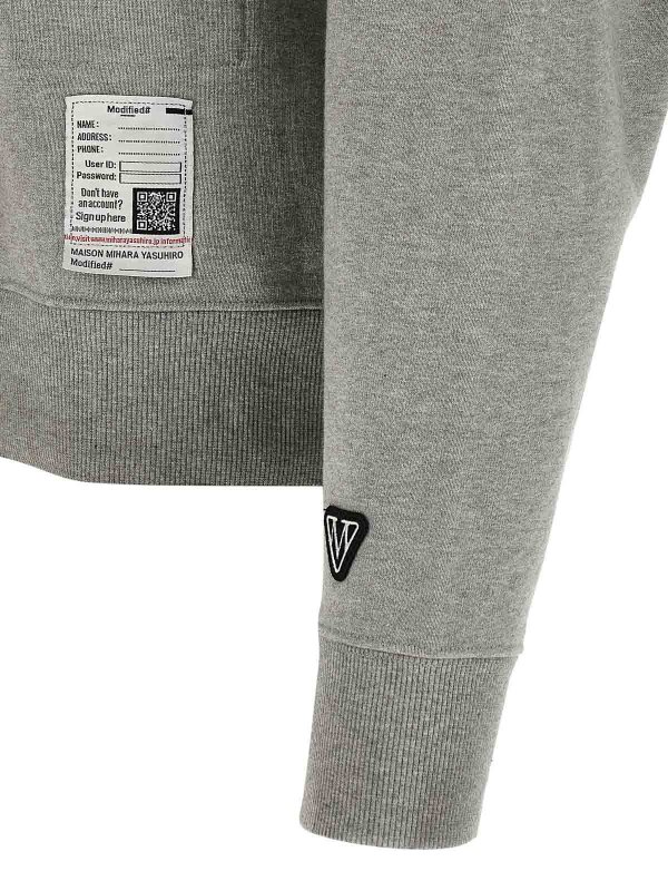スウェットシャツ/セーター - グレー shop online: MAISON MIHARA YASUHIRO