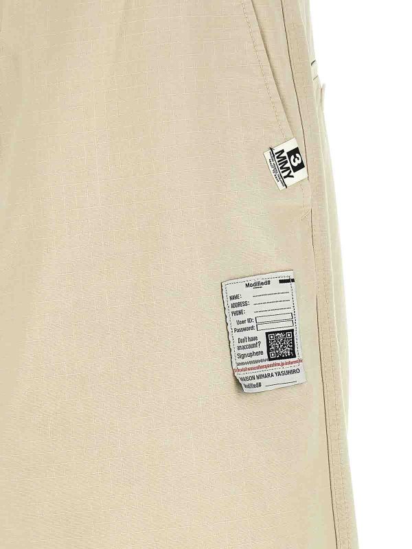MAISON MIHARA YASUHIRO buy online カジュアルパンツ - ベージュ