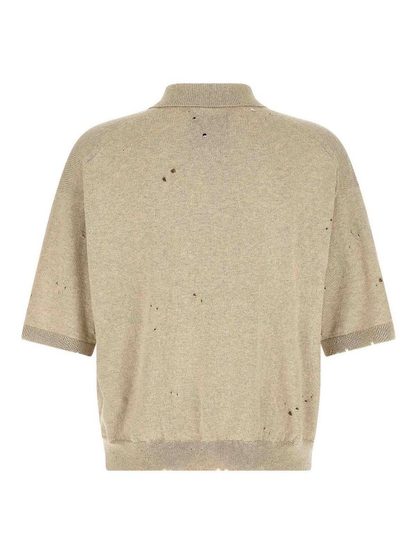 MAISON MIHARA YASUHIRO: ポロシャツ online - ポロシャツ - ベージュ