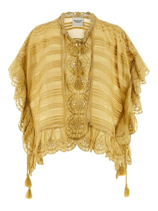 Isabel Marant Etoile: トップス＆タンクトップ - トップ/タンクトップ - イエロー