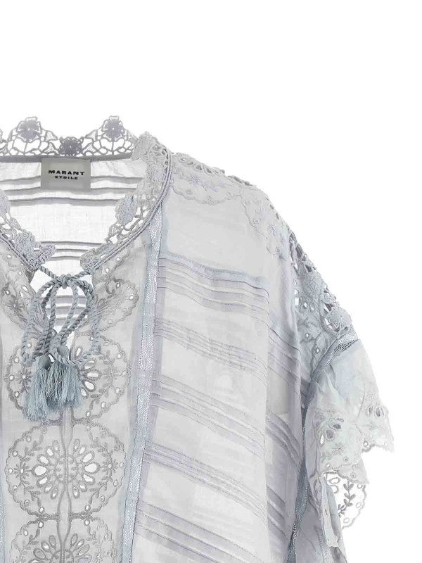The Best Shops Isabel Marant Etoile: Tops und Tank Tops - Top - Hellblau