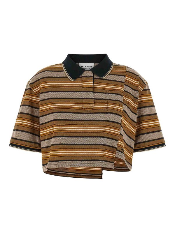Isabel Marant Etoile: Poloshirts - Poloshirt - Beige