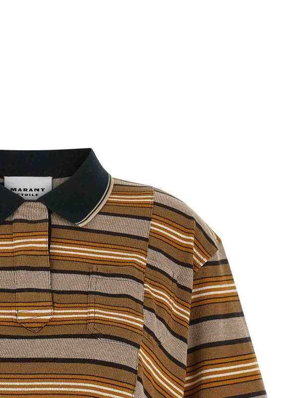 The Best Shops Isabel Marant Etoile: Poloshirts - Poloshirt - Beige