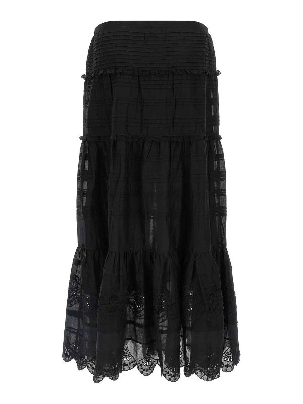 Isabel Marant Etoile: ロングシャツ online - ロングスカート - 黒