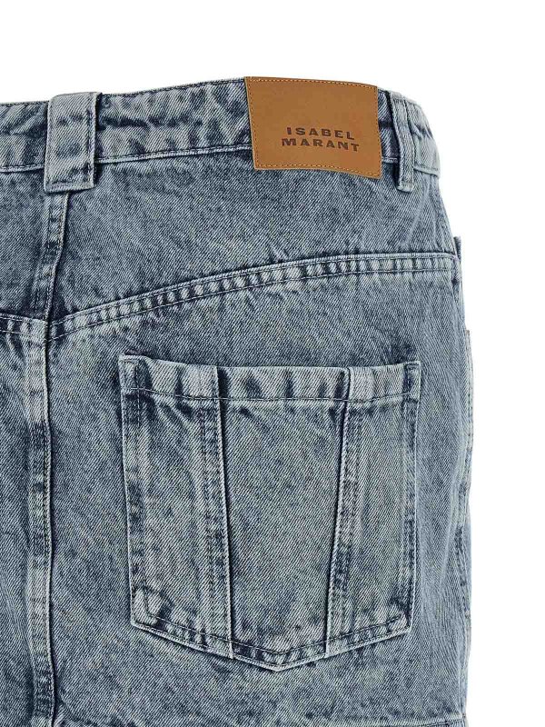 ミニスカート - ライトブルー shop online: Isabel Marant Etoile