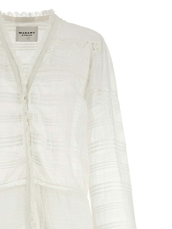The Best Shops Isabel Marant Etoile: ニーレングスドレス - 膝丈ドレス - 白
