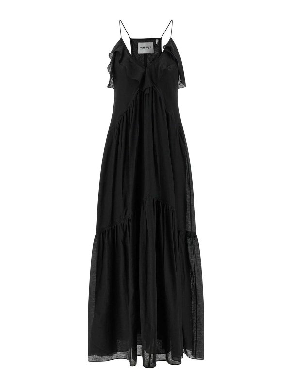 Isabel Marant Etoile: ニーレングスドレス - 膝丈ドレス - 黒