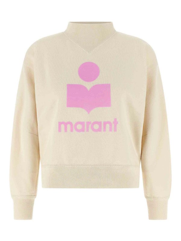 Isabel Marant Etoile: Sweatshirts und Pullover - Sweatshirt - Beige