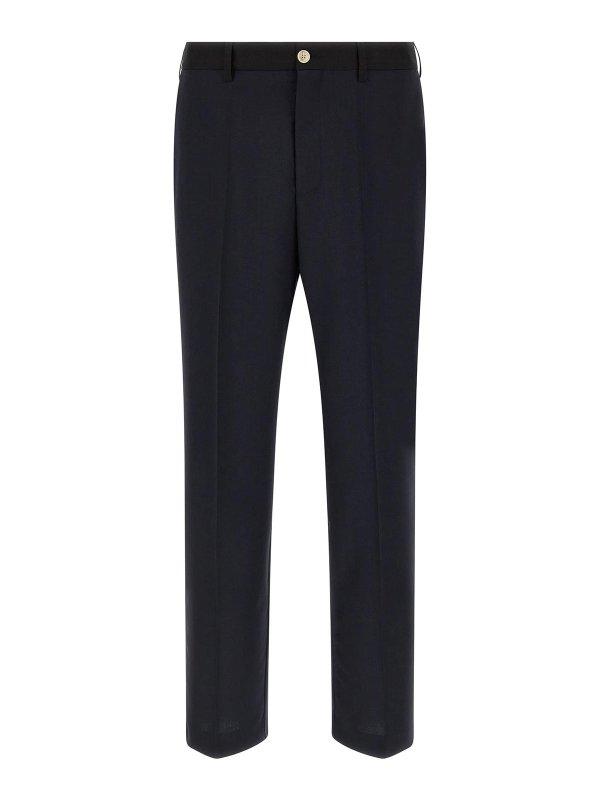 Marni: カジュアルトラウザー - カジュアルパンツ - ブルー