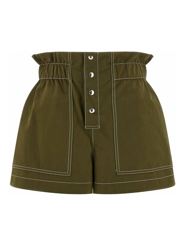Marni: Shorts - Shorts - Verde