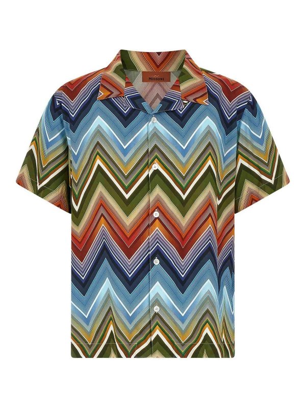 MISSONI: camicie - Camicia Macro Zigzag