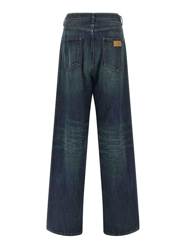 MM6 MAISON MARGIELA: jeans dritti, a sigaretta online - Jeans