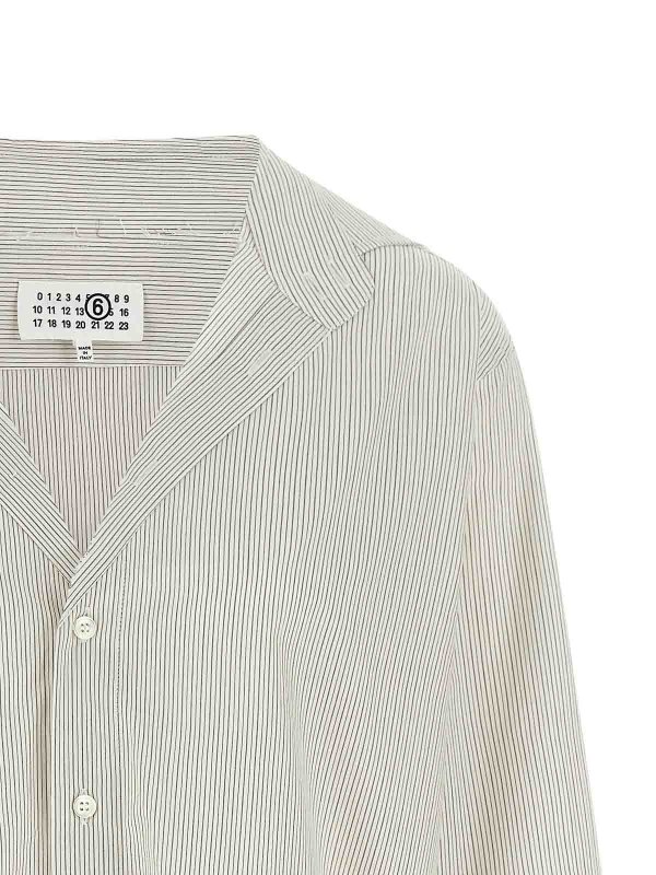 The Best Shops MM6 MAISON MARGIELA: Hemden - Hemd - Grau