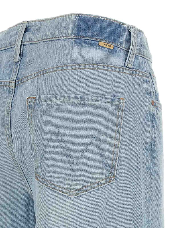 ストレートジーンズ - ライトブルー shop online: MOTHER