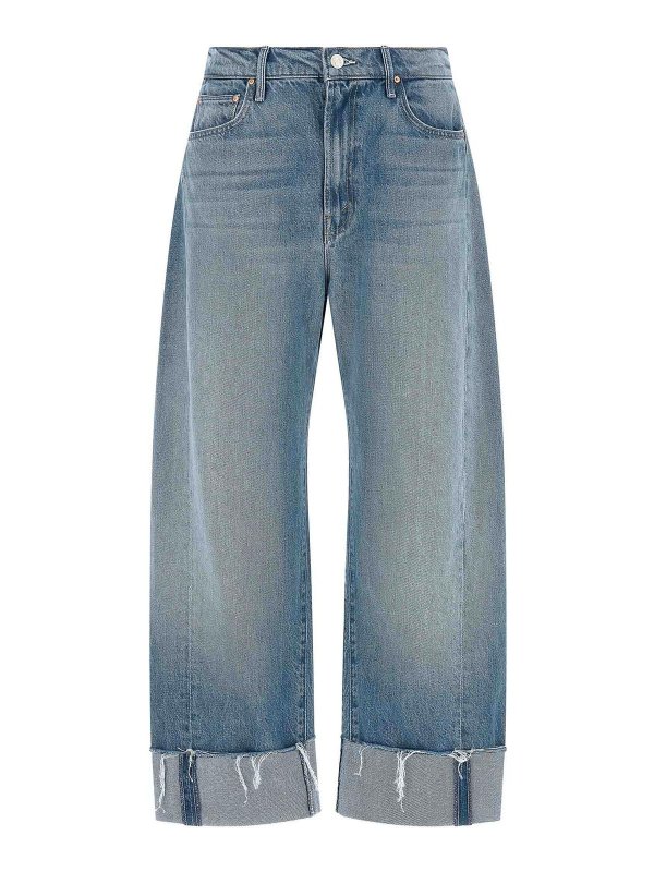 MOTHER: Straight Leg Jeans - Straight Leg Jeans - Hellblau