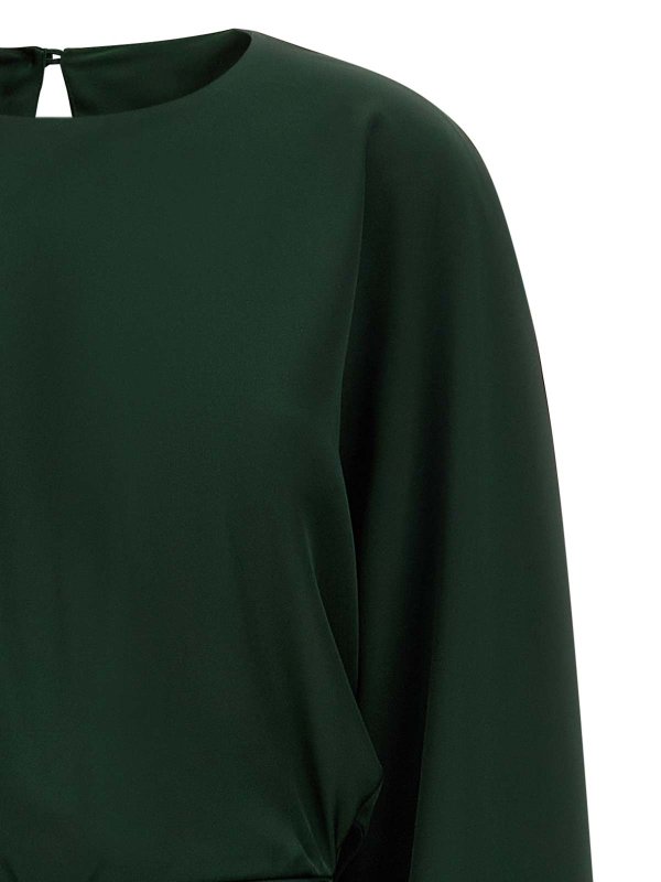 The Best Shops Norma Kamali: ニーレングスドレス - 膝丈ドレス - 緑