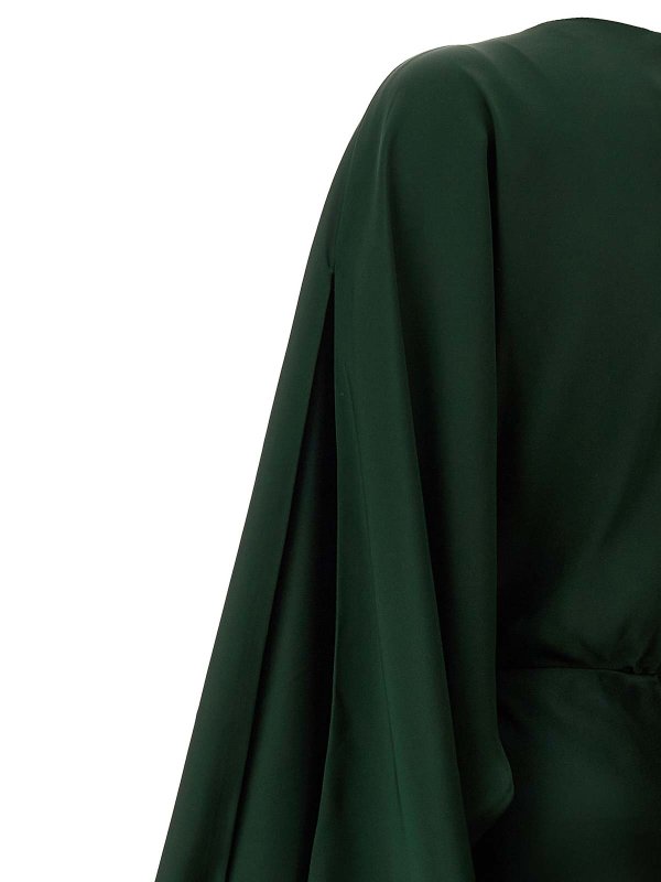 Norma Kamali buy online 膝丈ドレス - 緑