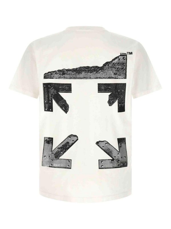 OFF-WHITE: T-shirts online - T-Shirt - Weiß