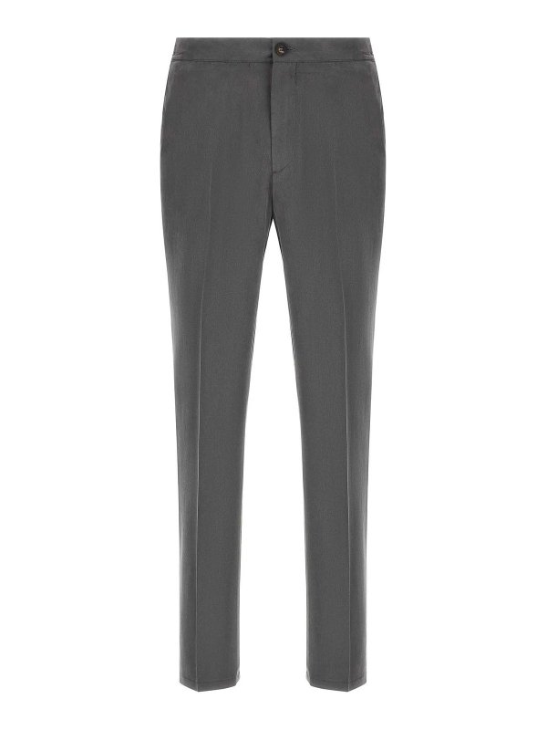 PAL ZILERI: Casual Hosen - Casual Hose - Grau