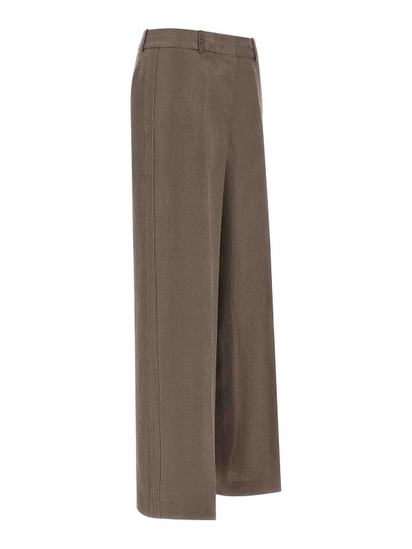 The Best Shops PESERICO: カジュアルトラウザー - カジュアルパンツ - ブラウン