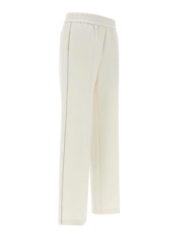 The Best Shops PESERICO: カジュアルトラウザー - カジュアルパンツ - 白