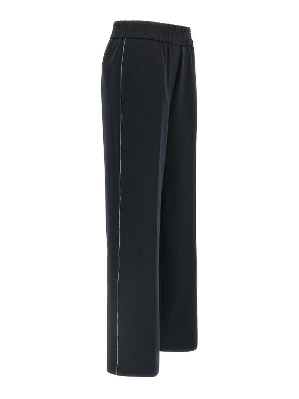 The Best Shops PESERICO: カジュアルトラウザー - カジュアルパンツ - ブルー